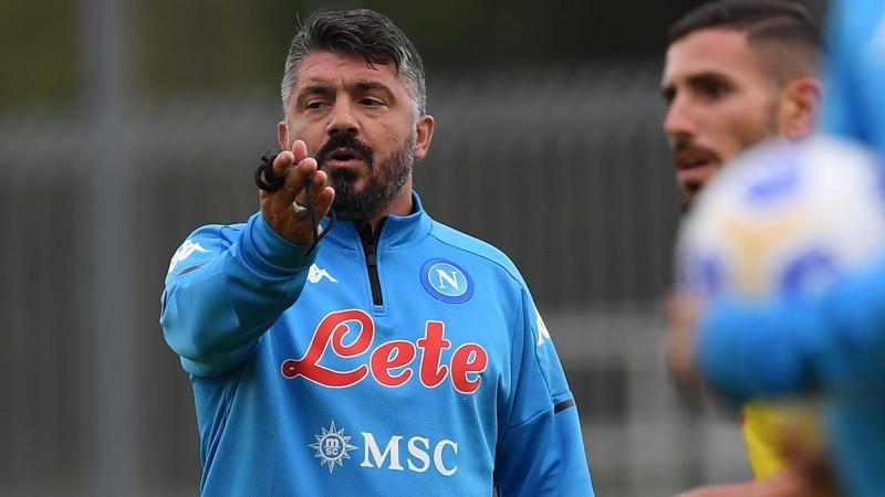 Gattuso: 'Contento di come ha lavorato il mio Napoli. Osimhen? I gol adesso non contano...'