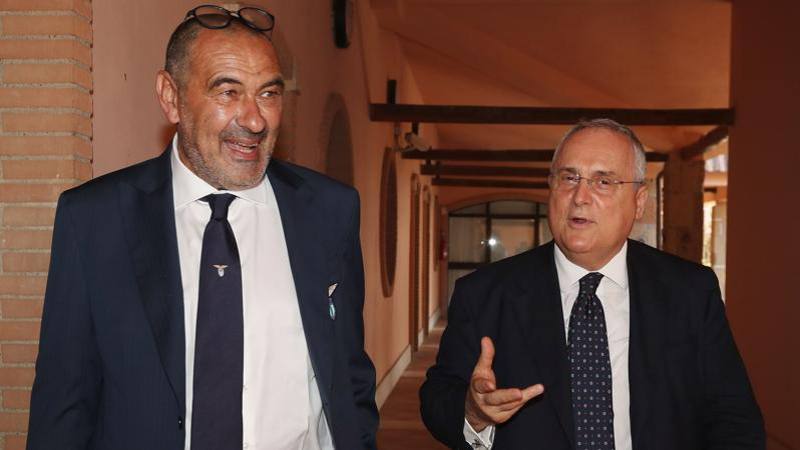 Sarri e la Lazio ancora insieme c il rinnovo fino al 2025